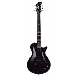 HAGSTROM Gitara elektryczna, Ultra Swede, Czarny połysk